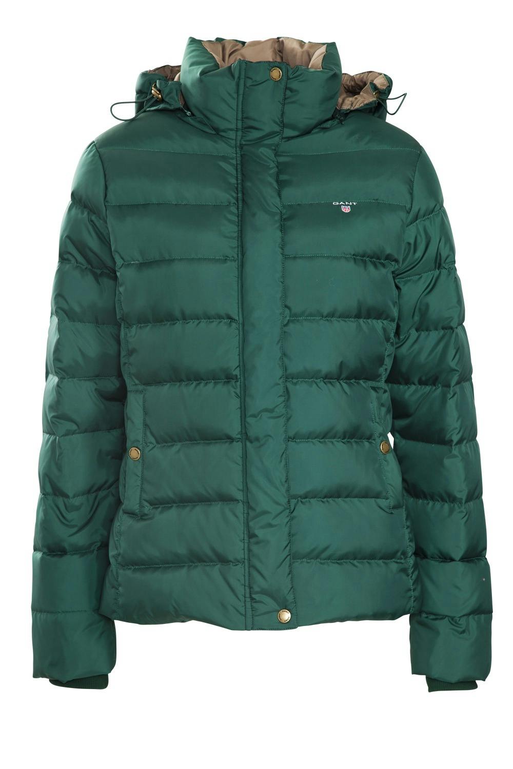 Mørkgrønn dunjakke fra Gant, kr 2900.